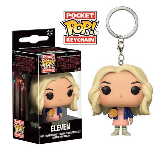 Lafeltrinelli Funko Pocket POP Keychain. Stranger Things Eleven With Wig