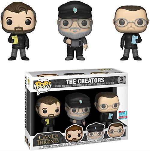 Lafeltrinelli FunKo Pop Game of Thrones The Creators 3 Pack NYCC 2018 Exclusive
