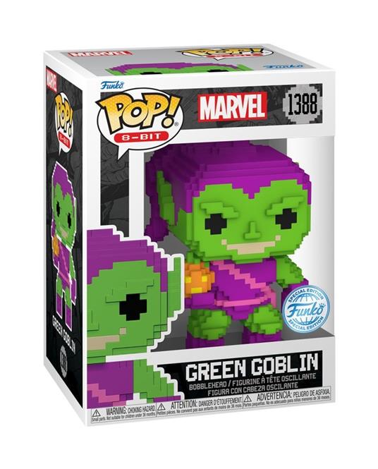 Lafeltrinelli FUNKO POP Spider-Man Green Goblin 8 Bit