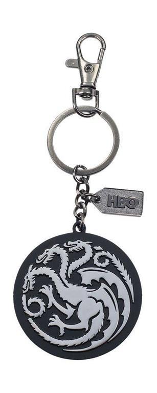 Lafeltrinelli Game of Thrones SILVER LOGO METAL KEYCHAIN