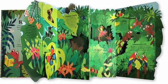 Lafeltrinelli Gli Animali Pop-up Della Giungla. Con Finestrelle E Alette Ediz. Illustrata