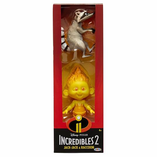 Lafeltrinelli Gli Incredibili 2. Campions Series. Jack Jack e Procione. Jakks (74950-7L)