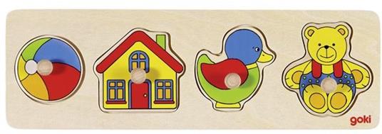 Lafeltrinelli Goki 57998 Puzzle con formine 4 pezzo(i)