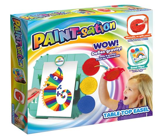 Lafeltrinelli Goliath Games: Paint-Sation - Table Top Easel - Cavalletto