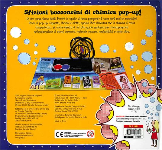 Lafeltrinelli Guarda Che Reazione Scoppiettante Pop-up Sulla Chimica. Libro Pop-up