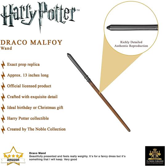 Lafeltrinelli Harry Potter - Bacchetta Magica Di Draco Malfoy Confezione Finestrata