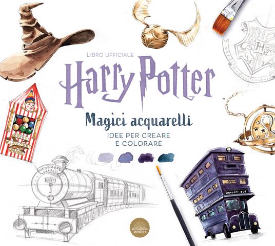 Lafeltrinelli Harry Potter. Magici acquarelli. Idee per creare e colorare. Ediz. a colori