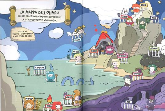 Lafeltrinelli I Miti Greci E Noi. Olimpo Activity Book