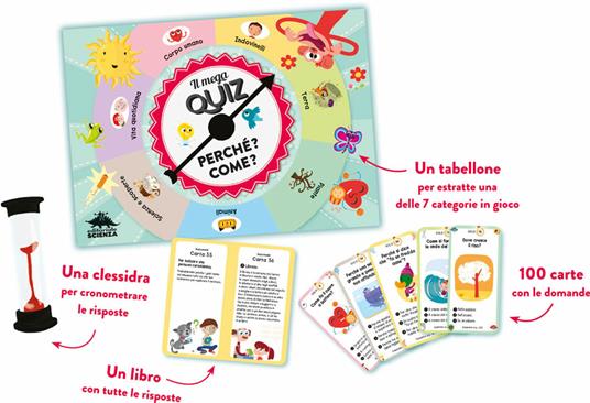 Lafeltrinelli Il Mega Quiz. Perché? Come? Con 100 Carte