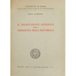 Lafeltrinelli Il segretariato generale della Presidenza della Repubblica