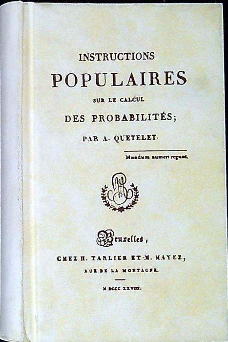 Lafeltrinelli Instructions populaires sur le calcul des probabilités