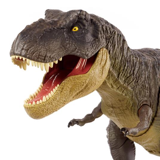 Lafeltrinelli Jurassic World T-Rex Passi Letali Articolazioni Mobili E Decorazioni Realistiche Dinosauro Giocattolo. Mattel (GWD67)