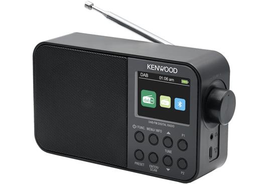 Lafeltrinelli Kenwood Electronics CR-M30DAB-B Radio Portatile Digitale Nero