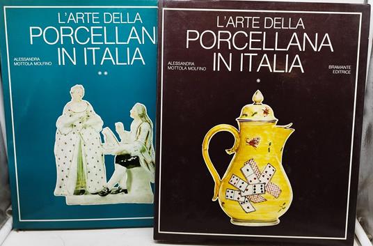 Lafeltrinelli L' arte della porcellana in italia 2 volumi