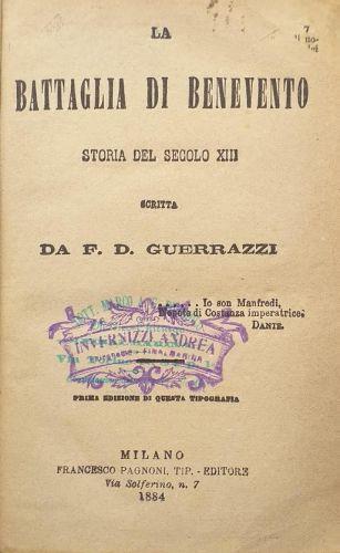 Lafeltrinelli La battaglia di Benevento. Storia del secolo XXIII