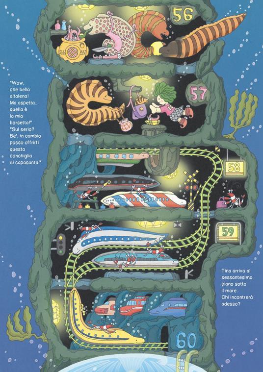 Lafeltrinelli La Casa A 100 Piani Sotto Il Mare. Ediz. Illustrata