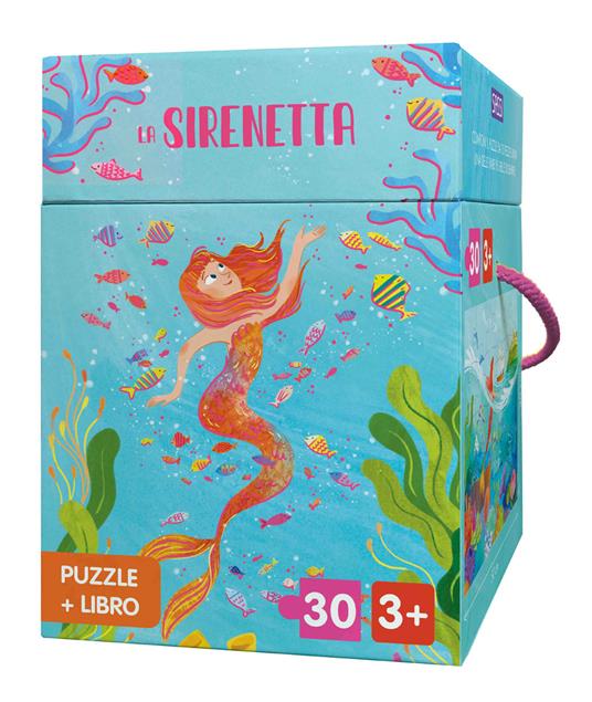 Lafeltrinelli La sirenetta. Puzzle e libro. Ediz. a colori. Con puzzle