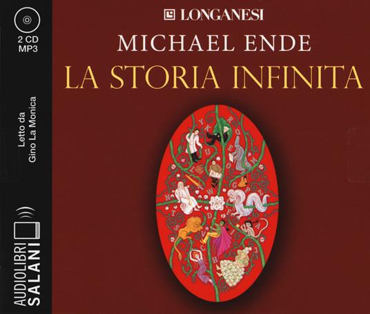 Lafeltrinelli La storia infinita letto da Gino La Monica. Audiolibro. 2 CD Audio formato MP3
