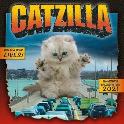 Lafeltrinelli 2021 Catzilla 16-Month Wall Calendar