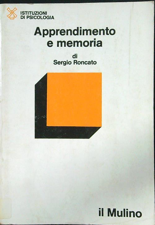 Lafeltrinelli Apprendimento e memoria