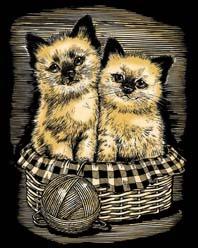 Lafeltrinelli Artfoil Gold. Kittens