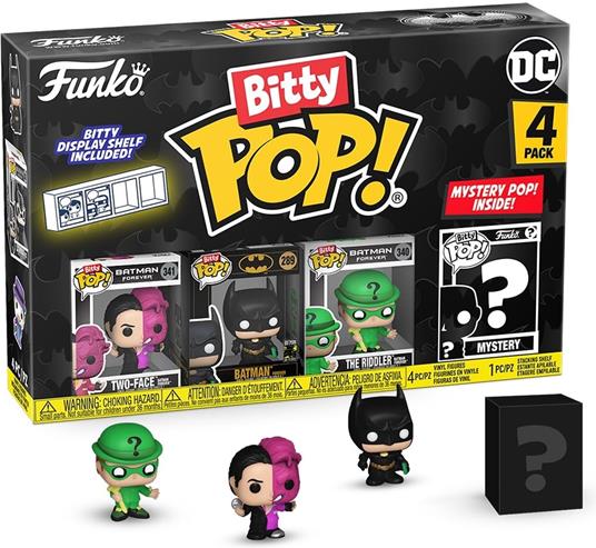 Lafeltrinelli Bitty POP: Batman 85th- Two Face 4PK