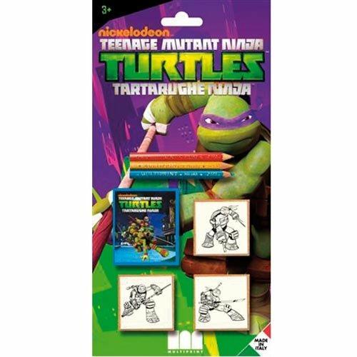 Lafeltrinelli Blister 3 Timbri. Ninja Turtles