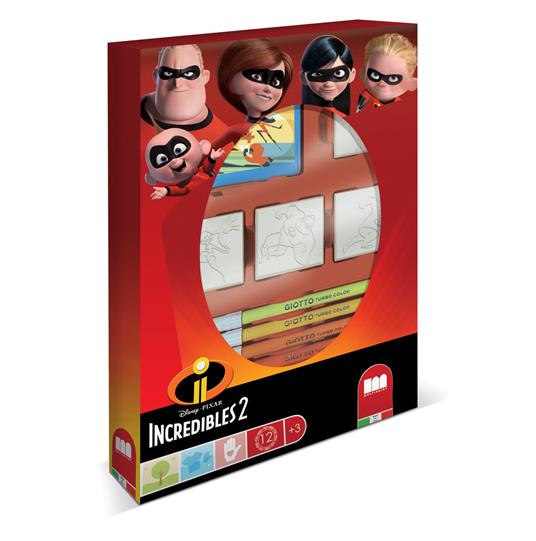 Lafeltrinelli Box 4 Timbri. Incredibles 2
