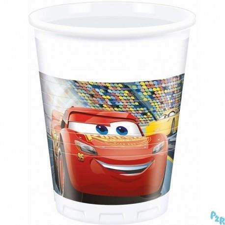 Lafeltrinelli Cars 3. 8 Bicchieri 200Ml