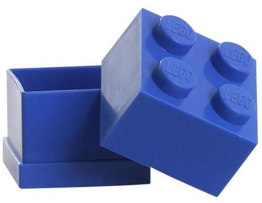 Lafeltrinelli Contenitore LEGO Mini Box 4 Blu