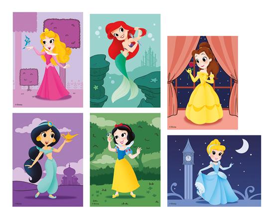 Lafeltrinelli Cubo 12 Pezzi Princess