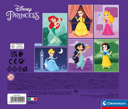Lafeltrinelli Cubo 12 Pezzi Princess