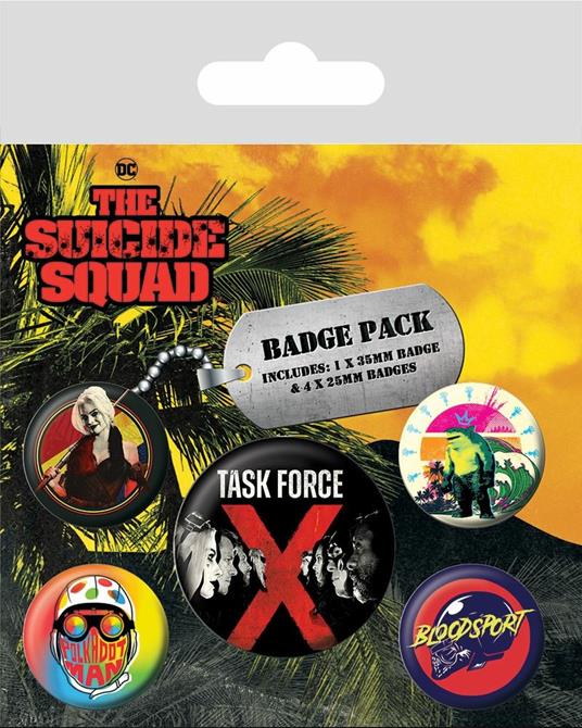 Lafeltrinelli DC Comics: Suicide Squad Badge Pack