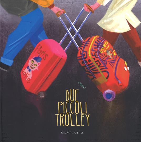 Lafeltrinelli Due piccoli trolley. Ediz. a colori