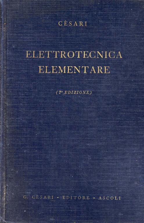 Lafeltrinelli Elettrotecnica elementare