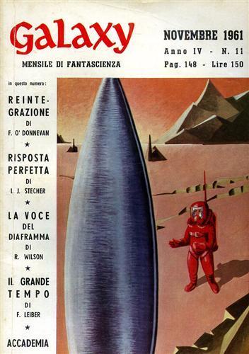 Lafeltrinelli Galaxy 11 1961. Racconti
