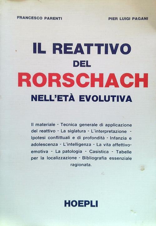 Lafeltrinelli Il reattivo del Rorschach