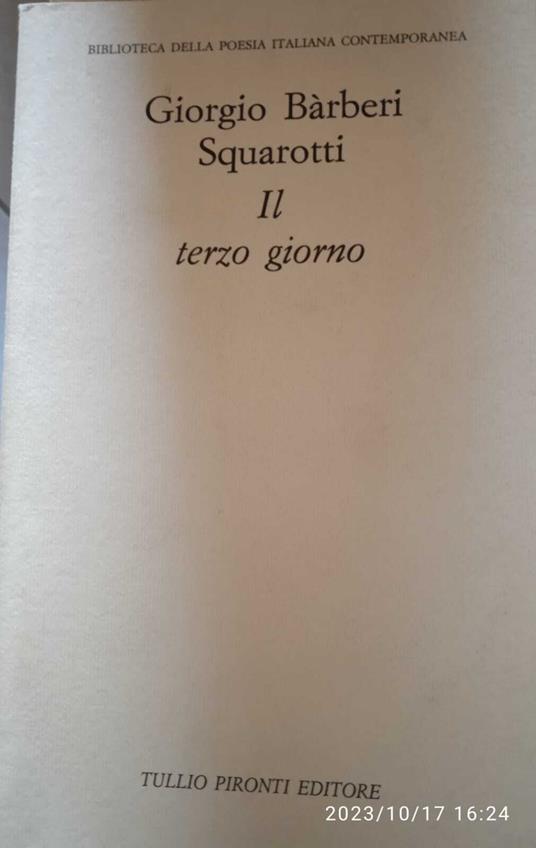 Lafeltrinelli Il Terzo Giorno