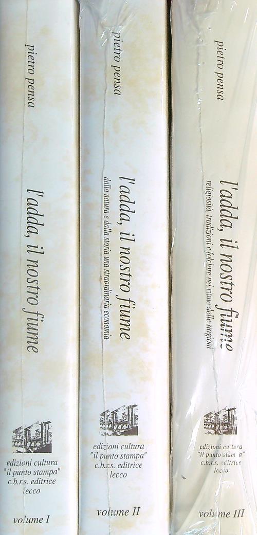 Lafeltrinelli L' Adda il nostro fiume. 3vv