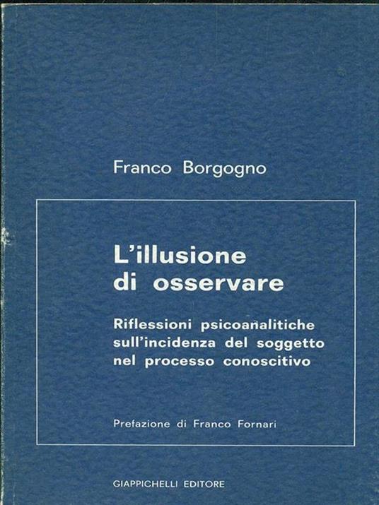 Lafeltrinelli L' illusione di osservare