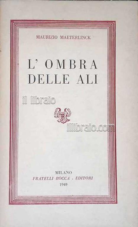 Lafeltrinelli L' ombra delle ali