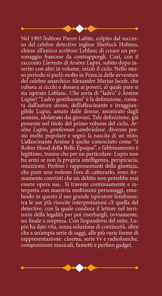 Lafeltrinelli Le Grandi Avventure Di Arsenio Lupin