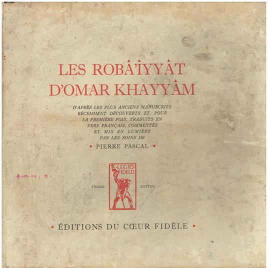 Lafeltrinelli Les Roba'iyyat d'Omar Khayyam