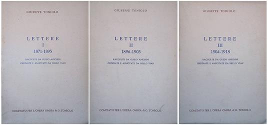 Lafeltrinelli Lettere 1871-1918. TRE VOLUMI