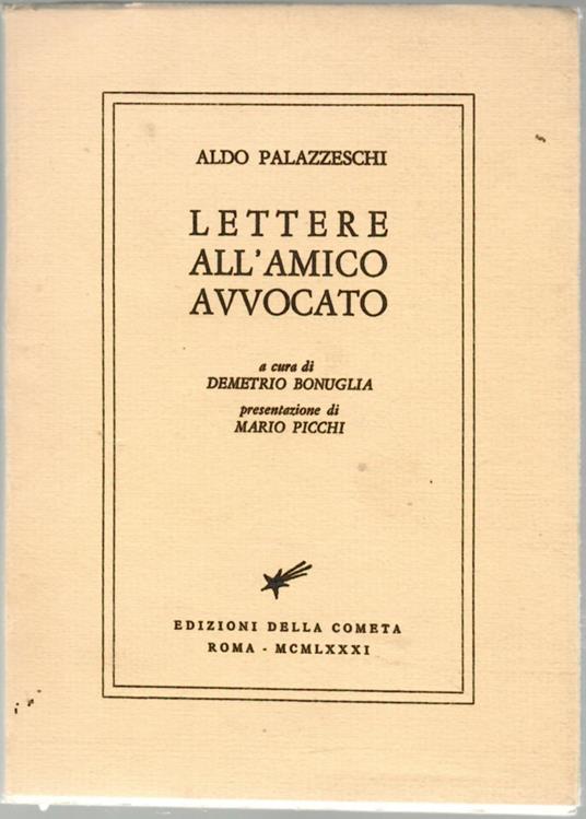 Lafeltrinelli Lettere all'amico avvocato