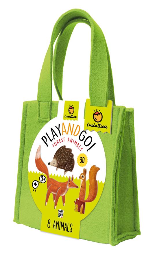 Lafeltrinelli Ludattica Play&Go Forest Animals