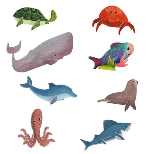 Lafeltrinelli Ludattica Play&Go Sea Animals