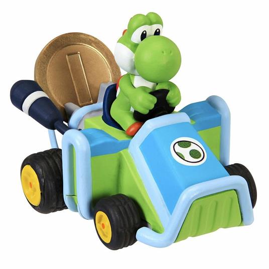 Lafeltrinelli Mario Kart 7 Veicolo 7 Cm Yoshi