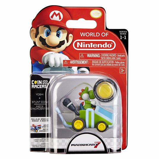 Lafeltrinelli Mario Kart 7 Veicolo 7 Cm Yoshi