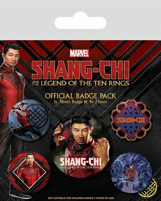Lafeltrinelli Marvel: Shang Chi Badge Pack